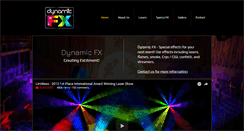 Desktop Screenshot of dynamicsfx.com